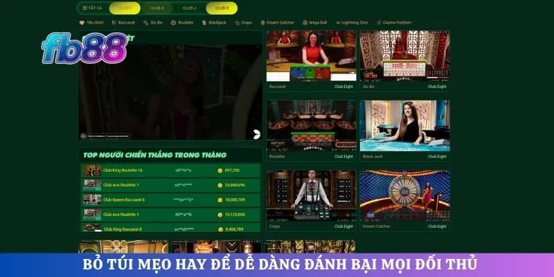 Bỏ túi mẹo hay để dễ dàng đánh bại mọi đối thủ